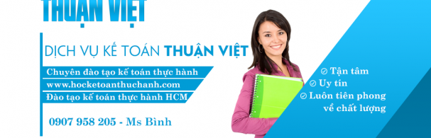 học thực hành kế toán chất lượng tại TP.HCM