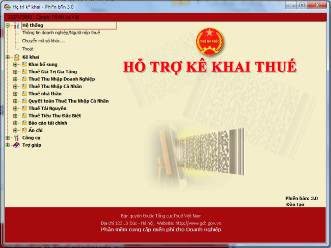 Học thực hành kế toán khai báo thuế