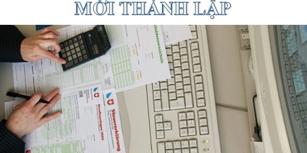 kế toán cho doanh nghiệp mới thành lập