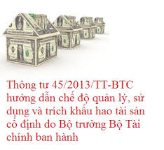 Trích khấu hao tài sản cố định