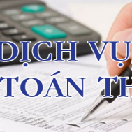 Dịch vụ kế toán thuế ở quận Bình Thạnh
