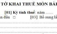 Hướng dẫn cách kê khai thuế môn bài qua mạng – bậc thuế môn bài năm 2015