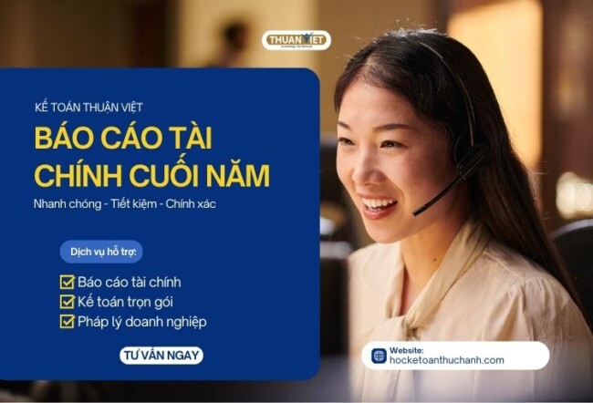 Dịch vụ báo cáo tài chính cuối năm tiết kiệm cho doanh nghiệp