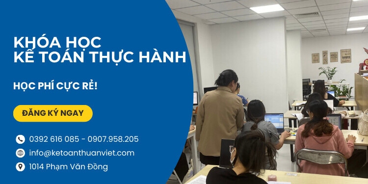 Học kế toán thực hành Thuận Việt