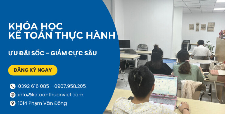 Khóa học kế toán thực hành Thuận Việt
