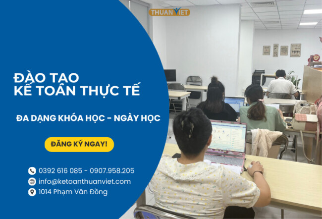 ĐÀO TẠO KẾ TOÁN THỰC TẾ