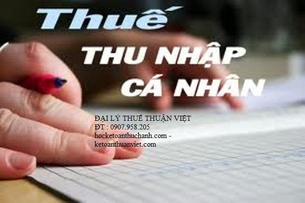 Dịch vụ quyết toán thuế tncn 2020 tại tphcm -Kế Toán Thuận Việt