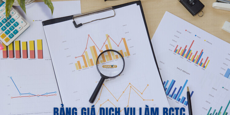 bao-cao-tai-chinh Bảng giá dịch vụ làm BCTC