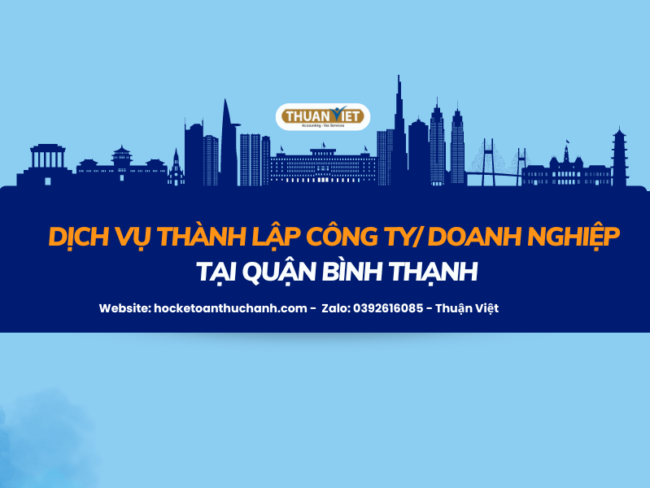 Dịch vụ thành lập công ty/ doanh nghiệp tại Tp.HCM