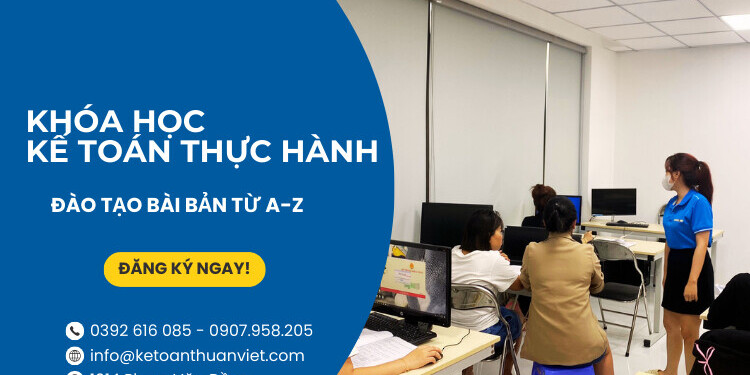 Khóa học kế toán thực hành quận 1