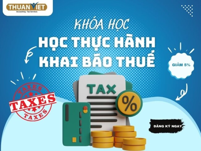 Khóa học khai báo thuế