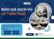 Bảng giá dịch vụ kế toán thuế tổng hợp