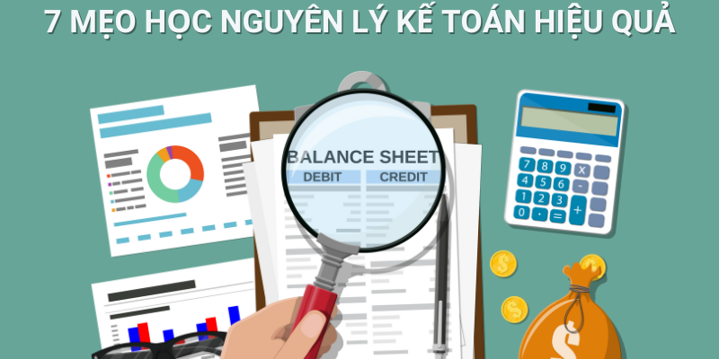 7 Mẹo học nguyên lý kế toán cho khối sinh viên chuyên ngành kế toán. Môn nguyên lý kế toán sẽ không quá xa lạ với các bạn yêu thích ngành kế toán. Đây còn được xem là môn vỡ lòng và bắt buộc phải học đầu tiên. Do vậy, bạn phải học thuộc và nắm chắc kiến thức này để làm tiền đề cho các môn học căn bản khác về sau. Vậy làm sao để học tốt nguyên lý kế toán ngay từ ban đầu? Cùng Thuận Việt tìm hiểu ngay bài viết dưới đây nhé! Nguyên lý kế toán là gì? Nguyên lý kế toán được hiểu là các quy tắc và nguyên tắc căn bản được áp dụng trong lĩnh vực kế toán, để đảm bảo tính chính xác, đáng tin cậy và công bằng của thông tin tài chính. Đó cũng là quy trình hệ thống mà các nguyên lý kế toán cung cấp khung pháp lý và hướng dẫn cho việc ghi nhận, phân loại, đánh giá và báo cáo thông tin tài chính của một tổ chức hoặc doanh nghiệp. Một số nguyên lý kế toán quan trọng bao gồm nguyên tắc ghi nhận, nguyên tắc thống nhất, nguyên tắc chi phí gốc, nguyên tắc thời gian và nguyên tắc thực hiện mục tiêu kế toán. Các nguyên lý này đóng vai trò quan trọng trong việc đảm bảo tính minh bạch, khách quan và đáng tin cậy của thông tin tài chính. 7 Mẹo học nguyên lý kế toán thật hiệu quả Học thuộc lòng bảng hệ thống kế toán Để có thể áp dụng vào bài tập thì việc đầu tiên và quan trọng bạn phải làm là nắm vững các khái niệm cơ bản trong bảng hệ thống kế toán. Mẹo nhỏ Thuận Việt muốn gợi ý cho bạn là hãy đọc nhẩm lên các đầu tài khoản cùng với các đặc trưng riêng của chúng để ghi nhớ lâu hơn đó nhé. STT Ký hiệu tài khoản Thứ tự Ghi chú 1 Tài khoản đầu 0 001-007 Tài khoản ngoài bảng 2 Tài khoản đầu 1 111-171 Tài sản ngắn hạn 3 Tài khoản đầu 2 211-244 Tài sản dài hạn 4 Tài khoản đầu 3 311-356 Tài khoản nợ phải trả 5 Tài khoản đầu 4 411-421 Nguồn vốn chủ sở hữu 6 Tài khoản đầu 5 511-521 Doanh thu 7 Tài khoản đầu 6 611-642 Chi phí sản xuất, kinh doanh 8 Tài khoản đầu 7 711 Thu nhập khác 9 Tài khoản đầu 8 811-821 Chi phí khác 10 Tài khoản đầu 9 911 Xác định kết quả kinh doanh Đặc biệt, các bạn nên chú trọng vào các đầu tài khoản (5 và 7) mang tính chất Nguồn Vốn; tài khoản (6 và 8) mang tính chất Tài Sản, sẽ bao gồm: Tài khoản tài sản có đầu là 1 và 2: Phát sinh tăng ghi “Nợ”, Phát sinh giảm ghi “Có” Tài khoản nguồn vốn có đầu là 3 và 4: Phát sinh giảm ghi “Nợ”, Phát sinh tăng ghi “Có” Tài khoản doanh thu có đầu là 5 và 7: Phát sinh giảm ghi “Nợ”, Phát sinh tăng ghi “Có” Tài khoản chi phí có đầu là 6 và 8: Phát sinh tăng ghi “Nợ”, Phát sinh giảm ghi “Có” VD : Ví dụ: Xuất từ tiền mặt 457,894,000đ mua hàng Định khoản: Nợ TK 156: 457,894,000đ Có TK 111: 457,894,000đ H3: Học thuộc lòng Hệ thống tài khoản kế toán - điều không thể thiếu Nhiều người khi học sẽ có tư tưởng rất nhanh nản, mà bỏ qua bước học thuộc bảng nguyên lý, nên mọi người thường có xu hướng “ không học thuộc, khi nào cần thì mở bảng ra xem lại, bỏ qua bước học thuộc”. Về sau bạn có thể thấy được việc làm này của mình tưởng chừng sẽ nhanh, nhưng nó lại mất khá nhiều thời. Ngoài ra nó còn khiến bạn mất tập trung trong công việc, thiếu đi tính chuyên nghiệp và tin cậy từ bạn bè hay đồng nghiệp. Để học thuộc bảng nguyên lý trong ngày 1 ngày 2 là hoàn toàn có thể khi các bạn áp dụng các mẹo học sau đây: - Bạn nên học cấu trúc các tài khoản. Ví dụ: Có mấy bao nhiêu loại tài khoản, loại 1, loại 2 là gì?,... - Học các tài khoản chính ở từng loại. - Xem kỹ và ghi nhớ nội dung từng tài khoản. Nếu có thể thì nên tham chiếu ngay khi gặp các tài khoản nào chưa nhớ rõ. Hay tự ra các trường hợp để ghi nhớ lâu hơn như: Khi nào nên áp dụng cái này, trường hợp nào thì hạch toán vào tài khoản kia,... Thuận Việt chỉ bạn cách để nhớ nhanh tài khoản cũng được áp dụng khá hay, như là "Học theo từng đôi". VD: Phải thu 131, 136, 138; phải trả 331, 336, 338. Các khoản dự phòng được kết thúc bởi con số 9: 129, 139, 159, 229... Học mỗi ngày sẽ giúp bạn ghi nhớ lâu hơn. Tuy nhiên, bạn nên kết hợp cả lý thuyết thông thường với thực hành để nhớ nhanh và hiểu nhanh hơn nhé. Xem các video hướng dẫn Nếu việc học thuộc, học trên lớp chưa cảm thấy đủ. Bạn có thể cân nhắc học thêm các khóa học về kế toán thực hành ở trung tâm Thuận Việt. Ngoài ra, các video hướng dẫn trên mạng sẽ giúp bạn nhớ lại những phần đã quên, chưa hiểu, có thêm các kiến thức mới hơn. Học thuộc bài và xem lại bài giảng là rất tốt nhưng chúng ta vẫn nên kết hợp thêm làm bài tập thực tế để năng cao hiệu quả bạn nhé! Thực hành làm bài tập thực tế Thầy cô vẫn thường hay nói: “Học phải đi đôi với hành” trong kế toán cũng như vậy, để bạn ghi nhớ vàquen với các định khoản nghiệp vụ phát sinh lâu hơn thì bắt buộc phải thực hành và làm bài tập thật nhiều. Thay vì chỉ ngồi xem các bài giảng trên mạng, bài tập trên lớp thi việc tốt hơn hết là vẫn nên thực hành ngay trên giấy. Có thể bạn không quá giỏi để làm các bài mới, các bài nâng cao. Hãy cứ giải lại các bài tập cũ thật nhiều lần để hiểu và ghi nhớ chắc tưng phần. Tự vẽ lại, thiết kế các mẫu sổ, mẫu bảng kế toán Thông thường, để tiện cho việc quan sát các bạn thường mua hoặc in mẫu bảng ra trước tới khi học thi đem chúng ra coi và điền số liệu cho nhanh. Cách này thường chỉ áp dụng với những người mới vì nó luôn thụ động và bị phụ thuộc nhiều vào chúng. TRong suốt con đường sự nghiệp trong ngành kế toán bạn không thể đem theo nó mãi được. Hãy cố gắng tự mình thiết kế cho mình một mẫu bảng kế toán đơn giản. Hay ít ra tự vẽ lại theo trí nhớ của mình. Từ đó, bạn sẽ hiểu hơn về bản chất của nguyên lý kế toán hoặc ghi nhớ được lâu hơn các biểu mẫu rất có lợi về lâu dài sau này. Cách này có thể hơi khó và tốn thời gian của mình. Đừng nản chí! Chỉ cần bạn có cố gắng thì “quả ngọt” sẽ đến với bạn. Thảo luận và trao đổi nhóm "Học thầy không tày học bạn" - là câu ca dao/tục ngữ chưa bao giờ là nỗi thời. Nó được áp dụng rất nhiều năm bằng việc học nhóm. Qua tất cả các môn học thì học nhóm vẫn là một trong số hàng hà phương pháp học tập hiệu quả nhất cho môn học nguyên lý kế toán. Để học nhóm tốt thì đầu tiên bạn nên thành lập một nhóm nhỏ từ 5-7 bạn cho việc học tập. Nhóm tập trung những người chăm chỉ học tập, có đam mê với môn kế toán thì sẽ càng tốt. Có thể, nhóm này sẽ cùng nhau học tập cho các môn học khác về sau. Tất nhiên để học nhóm hiệu quả thì các bạn nên tránh việc thụ động, làm việc độc lập. Chú ý, đã là học nhóm thì nên nêu ý kiến, trao đổi, thảo luận với nhau để đưa ra các phản biện và cách giải quyết hiệu quả nhất cho việc học. Bạn sẽ chẳng học hỏi được gì từ nhau khi cứ thụ động. Chăm chỉ, cần cù, kiên nhẫn và thận trọng. Môn nguyên lý kế toán này đòi hỏi sự chăm chỉ, sự chú tâm, kiên nhẫn và ham học hỏi, nhưng không đòi hỏi qua nhiều về tính sáng tạo hay tư duy tiến bộ như các môn khoa học khác. Chính vì vậy, bạn cần phải chăm chỉ trau dồi, học hỏi và rèn luyện những yếu tố ngay từ cơ bản. Cơ bản nhất trong số đó là học thật tốt nguyên lý kế toán để có nền tảng vững chắc khi bước vào những môn học khác ngày càng khó khăn. Trong kế toán, nếu nhầm lẫn tất cả các con số trong một tài khoản hoặc số tiền, một số 0,… sẽ gây ra hậu quả nghiêm trọng. Trong trường hợp này, bạn có thể tưởng tượng câu nói: “Sai một ly là đi một dặm”. Trên đây là sự tổng hợp ý kiến ​​của sinh viên và giảng viên đại học của kế toán Lê Anh, có thể là thông tin hữu ích để học nguyên lý kế toán tốt hơn. Trên đây là tổng hợp tất cả những mẹo nguyên lý kế toán đến từ giảng viên Thuận Việt. Mong rằng nó sẽ giúp bạn có thể học tập tốt và tiến bộ hơn. Vui lòng tham gia khóa học kế toán tổng hợp/thực hành. Kế toán Lê Anh mang đến cho bạn khóa học Nguyên tắc kế toán nhằm tạo động lực cho bạn phát triển hơn nữa trong sự nghiệp và đưa ra định hướng. Bạn có thể tham khảo thêm về các khóa học mà bên trung tâm Thuận Việt cung cấp, để năng cao nghiệp vụ kế toán và thực hành thực tế không còn bỡ ngỡ khi đi làm.