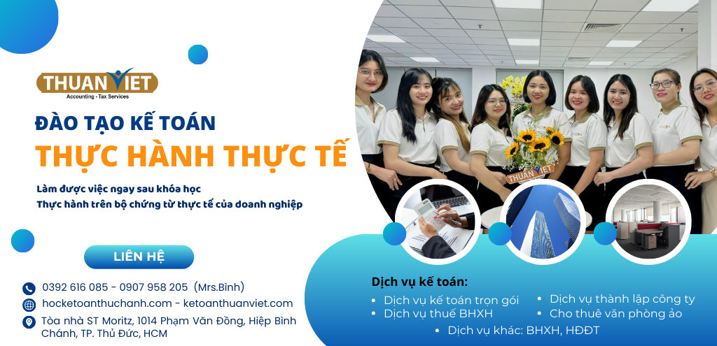 Dịch vụ kế toán tại Thuận Việt