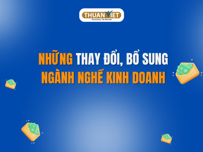 7 MẸO HỌC NGUYÊN LÝ KẾ TOÁN HIỆU QUẢ (1) Bổ sung thêm ngành nghề kinh doanh