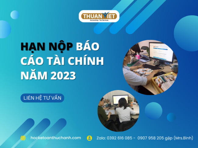 75 Hạn nộp báo cáo tài chính năm 2024
