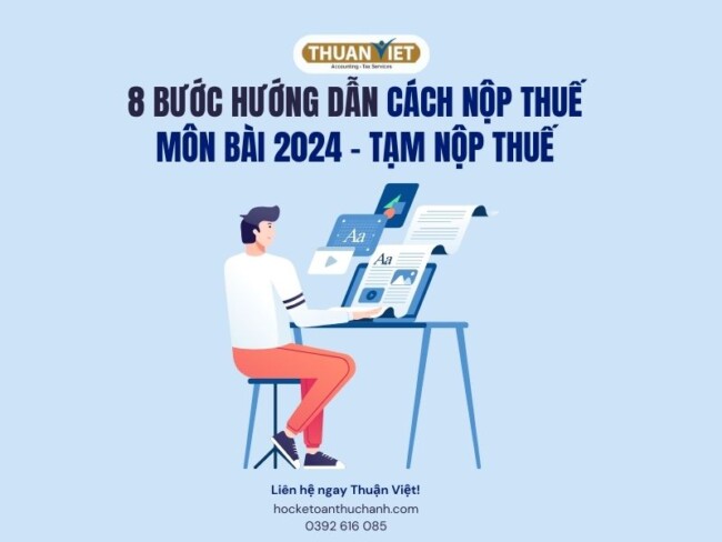 7 MẸO HỌC NGUYÊN LÝ KẾ TOÁN HIỆU QUẢ (7) Cách nộp thuế ôn bài 2024 đơn giản với 8 bước