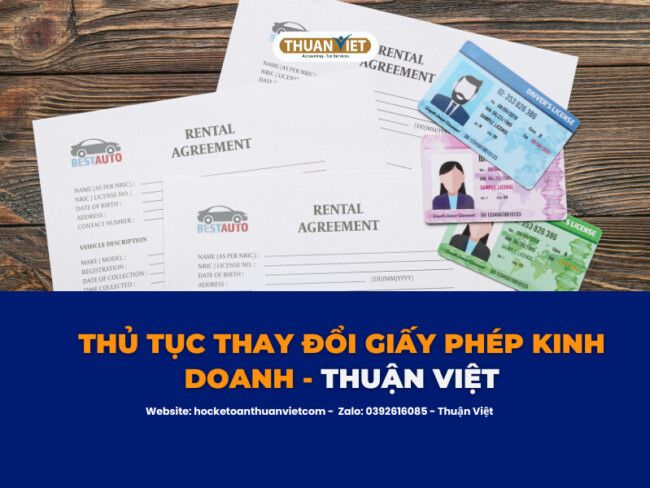 7 MẸO HỌC NGUYÊN LÝ KẾ TOÁN HIỆU QUẢ (2) Thay đổi giấy phép kinh doanh