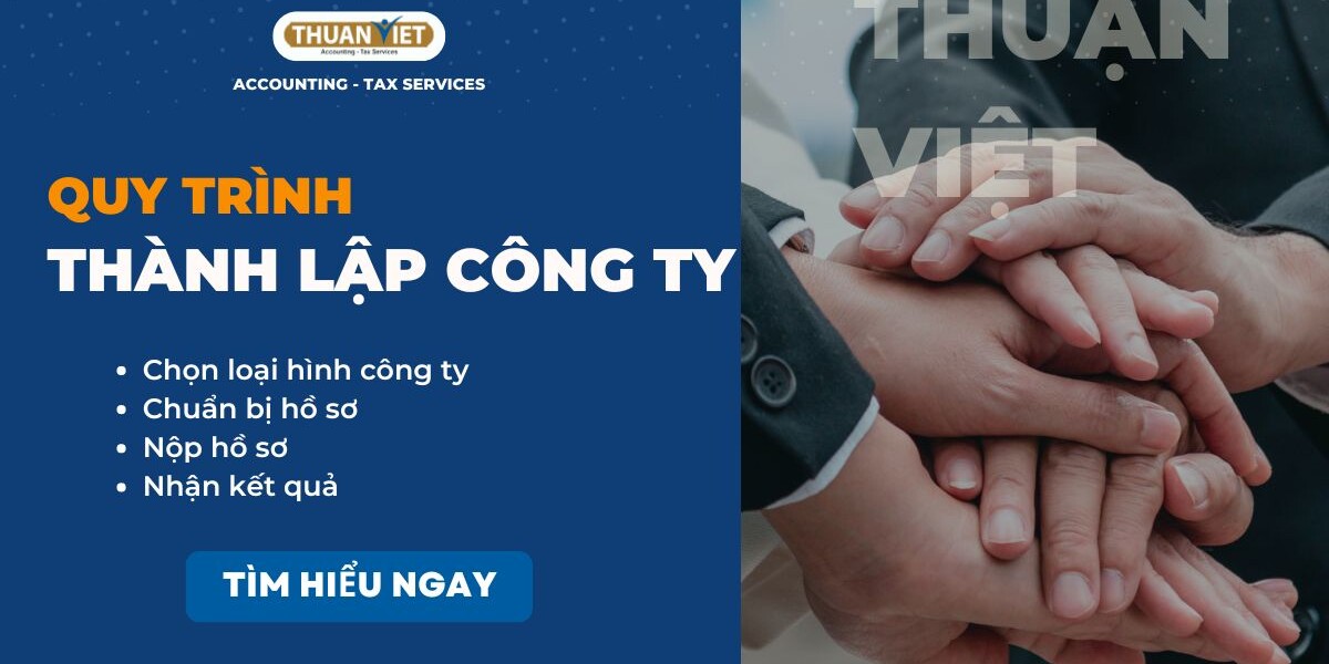 Quy trình thành lập công ty Quy trình thành lập công ty mới