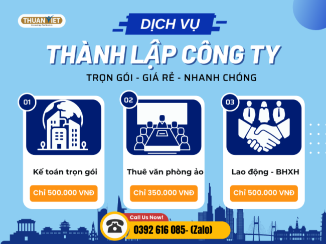 dich-vu-thanh-lap-doanh-nghiep-tron-goi Ưu đãi hỗ trợ doanh nghiệp mới thành lập