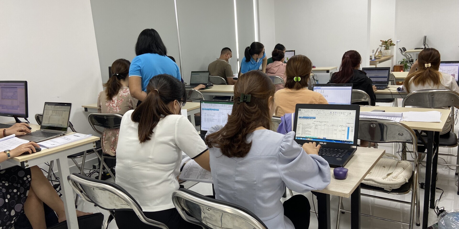 Lớp học kế toán thực hành Lớp học kế toán thực hành