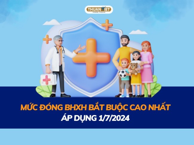 CHI CỤC THUẾ (7) Thay đổi mức đống bảo hiểm xã hội bắt buộc