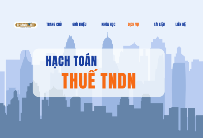 hach-toan-thue-tndn Hạch toán thuế TNDN