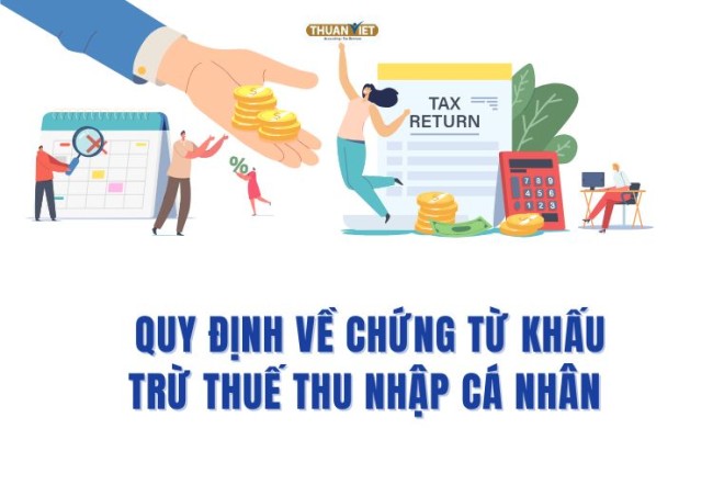 Quy định về chứng từ khấu trừ thuế TNCN điện tử