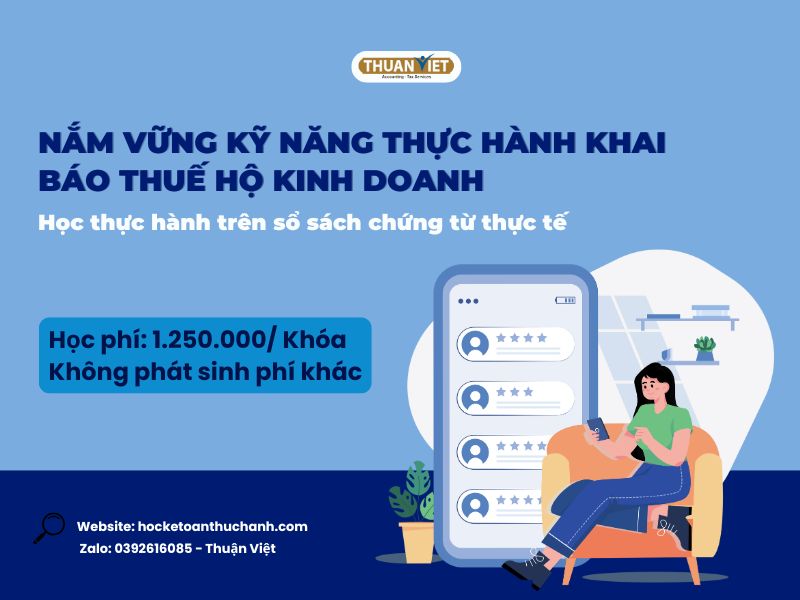 học khai báo thuế ngắn hạn