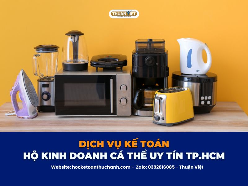 Dịch vụ kế toán hộ kinh doanh cá thể giá rẻ tại Tp.HCM