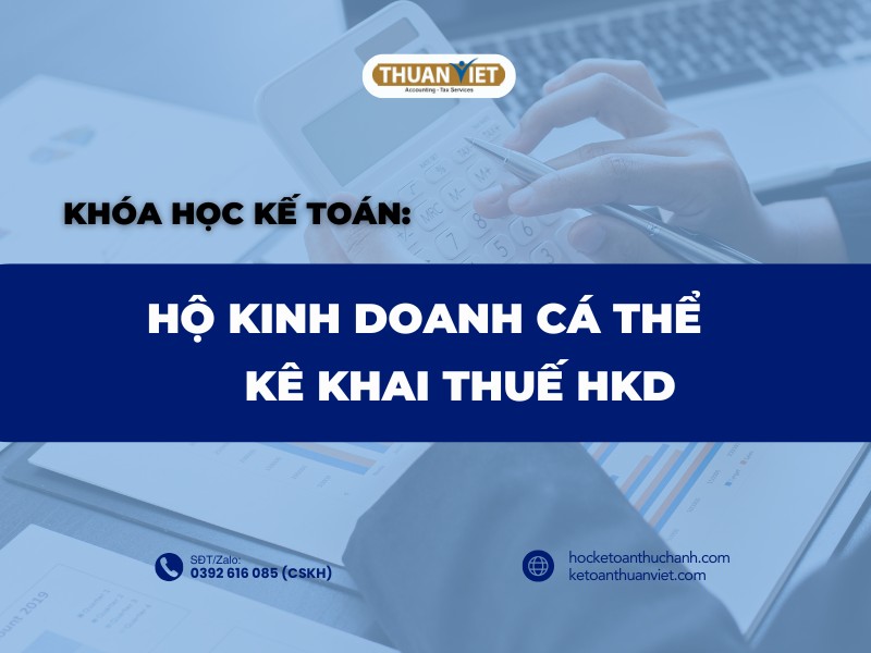 Khóa học kế toán hộ kinh doanh