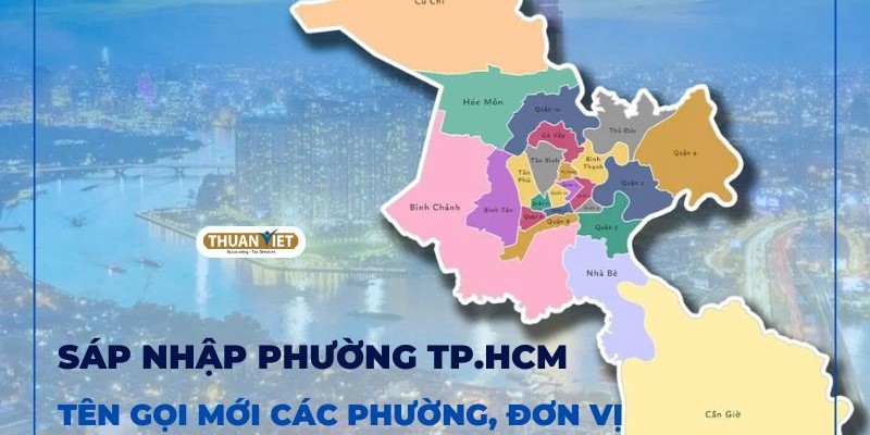 sap-nhap-phuong Sáp nhập phường chính thức tại TP.HCM