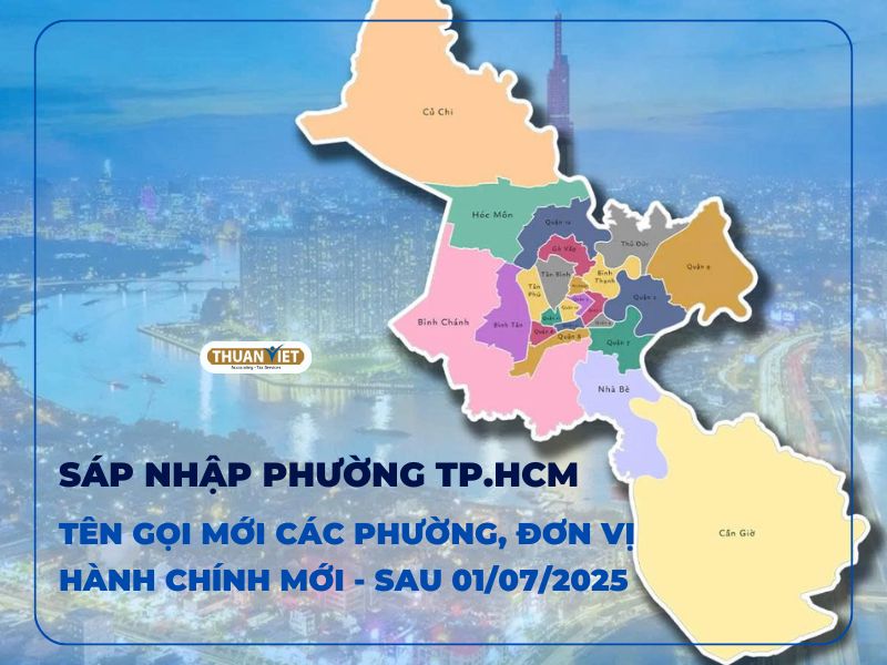 Sáp nhập phường chính thức tại TP.HCM