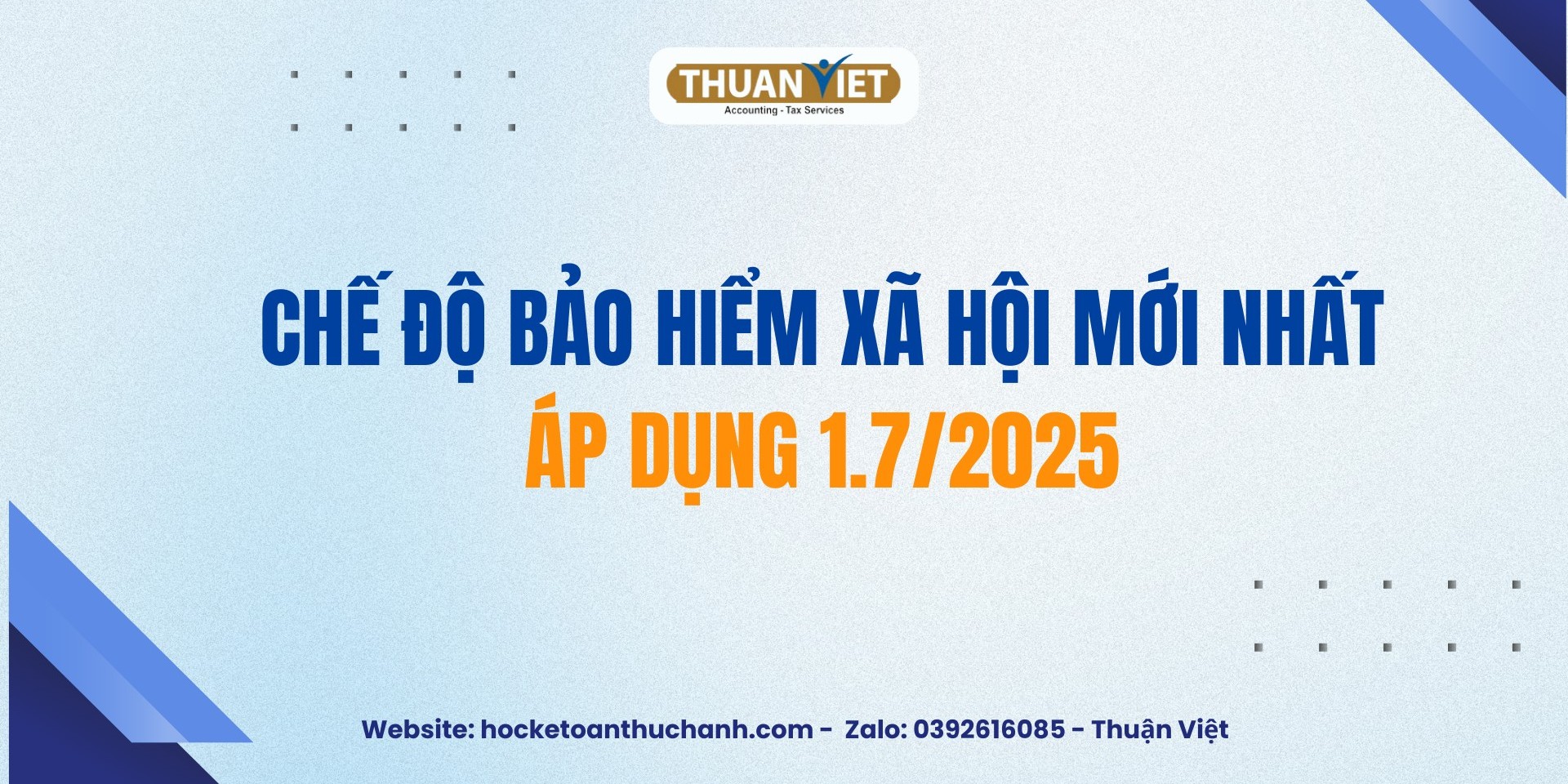 CHẾ DỘ BẢO HIỂM XÃ HỘI MỚI NHẤT