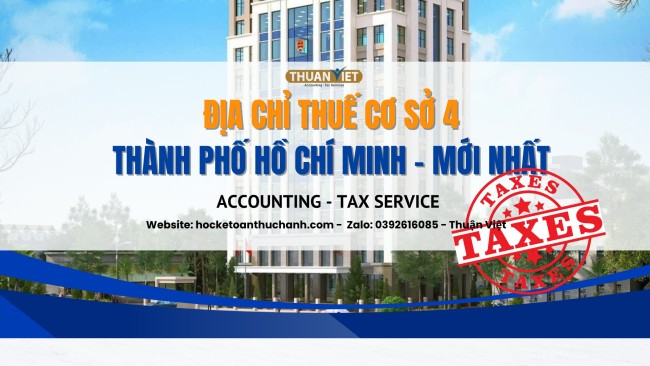 Thuế cơ sở 4 thành phố Hồ Chí Minh