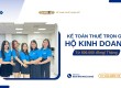 Dịch vụ kế toán hộ kinh doanh cá thể